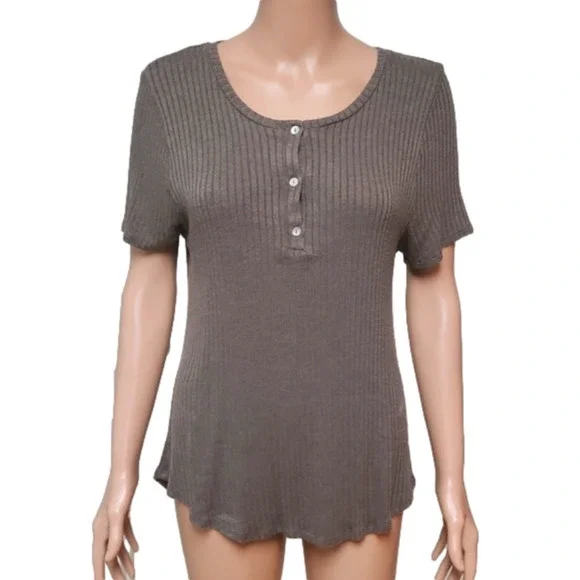 Button-down T-shirt (code-G071) - Picture 1 of 2